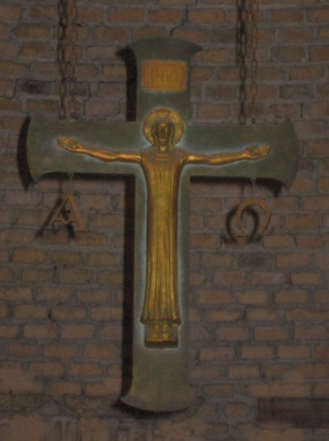 Kříž katakomby Řím