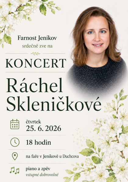 Koncert Rachel 25. 6.2026